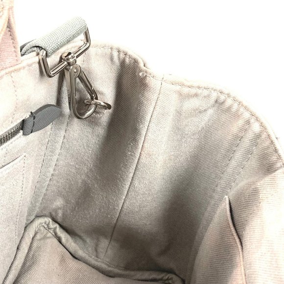 PRADA Canapa Logo 2-Way Bag, Shoulder Crossbody Tote Handbag, Canvas, Women's... - Picture 13 of 16